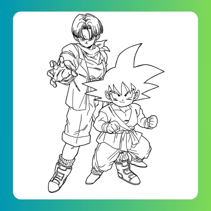 songoku tô màu