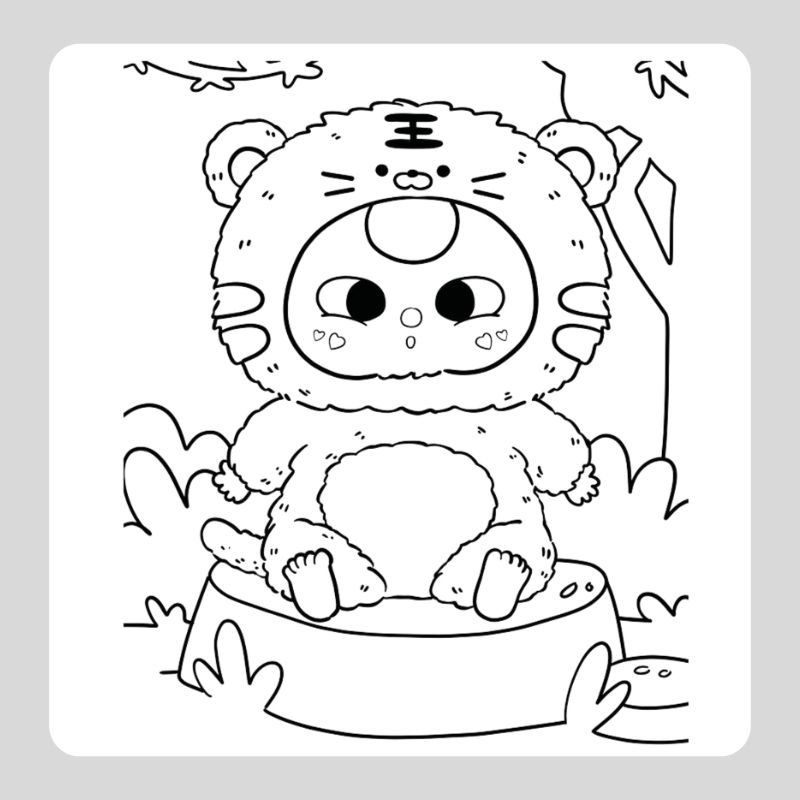 tô màu baby three (4)