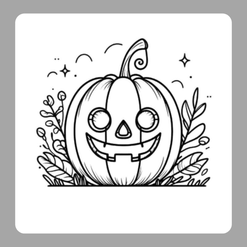 tô màu bí ngô halloween (17)