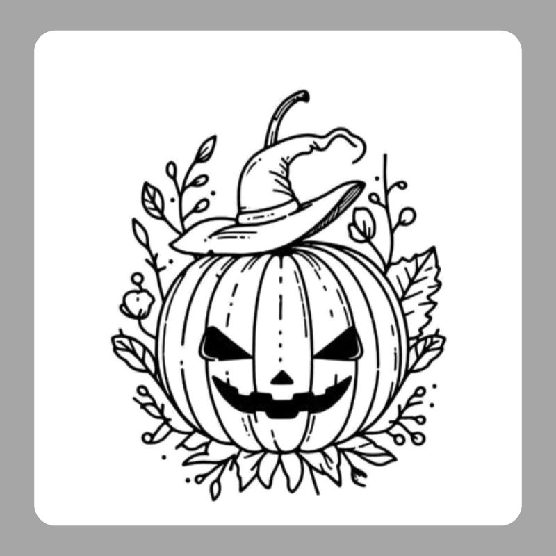 tô màu bí ngô halloween (19)