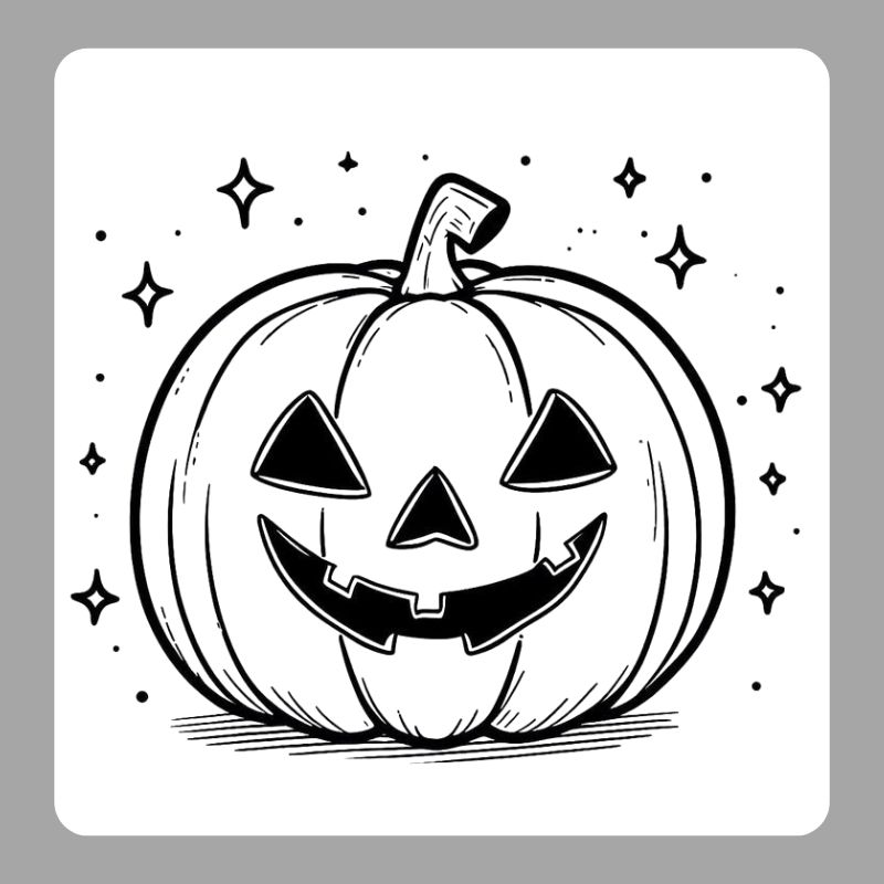 tô màu bí ngô halloween (20)