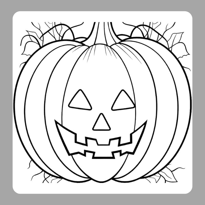 tô màu bí ngô halloween (24)