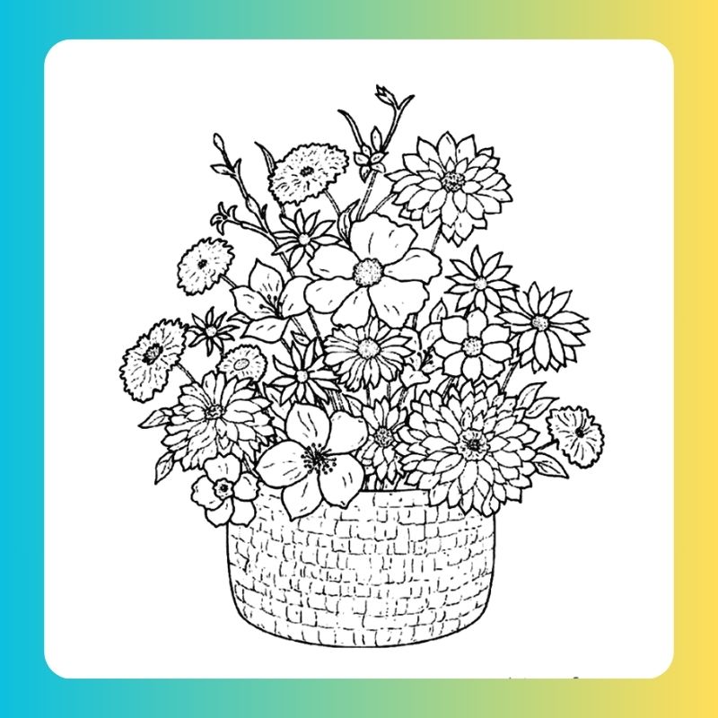 tô màu bông hoa (15)