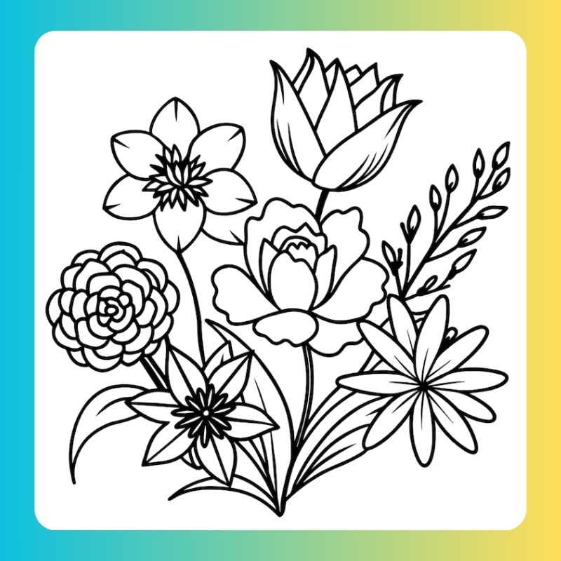 tô màu bông hoa (21)