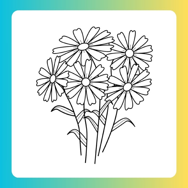 tô màu bông hoa (3)