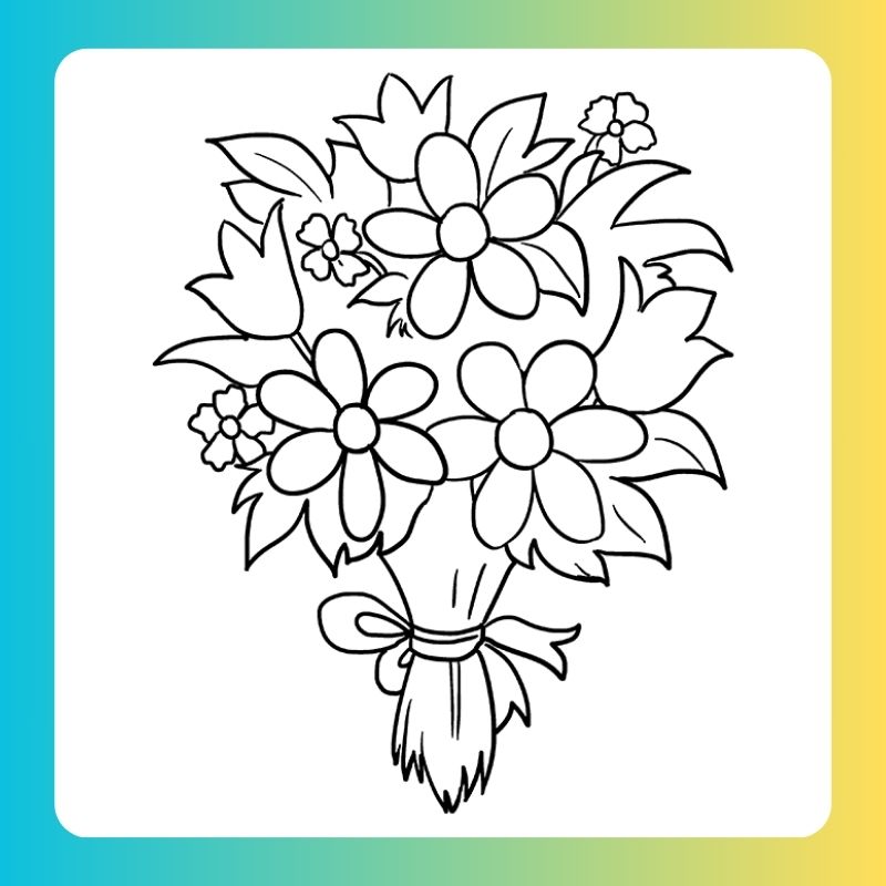 tô màu bông hoa (4)