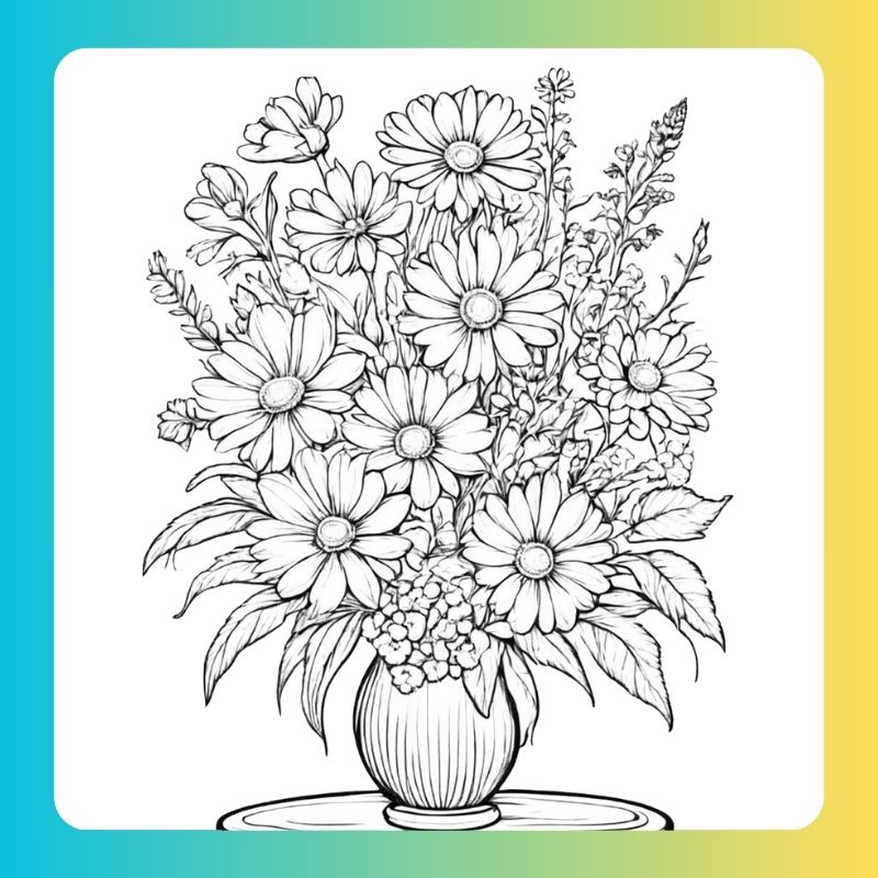 tô màu bông hoa (6)