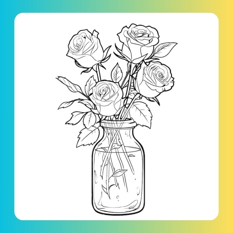 tô màu bông hoa (9)