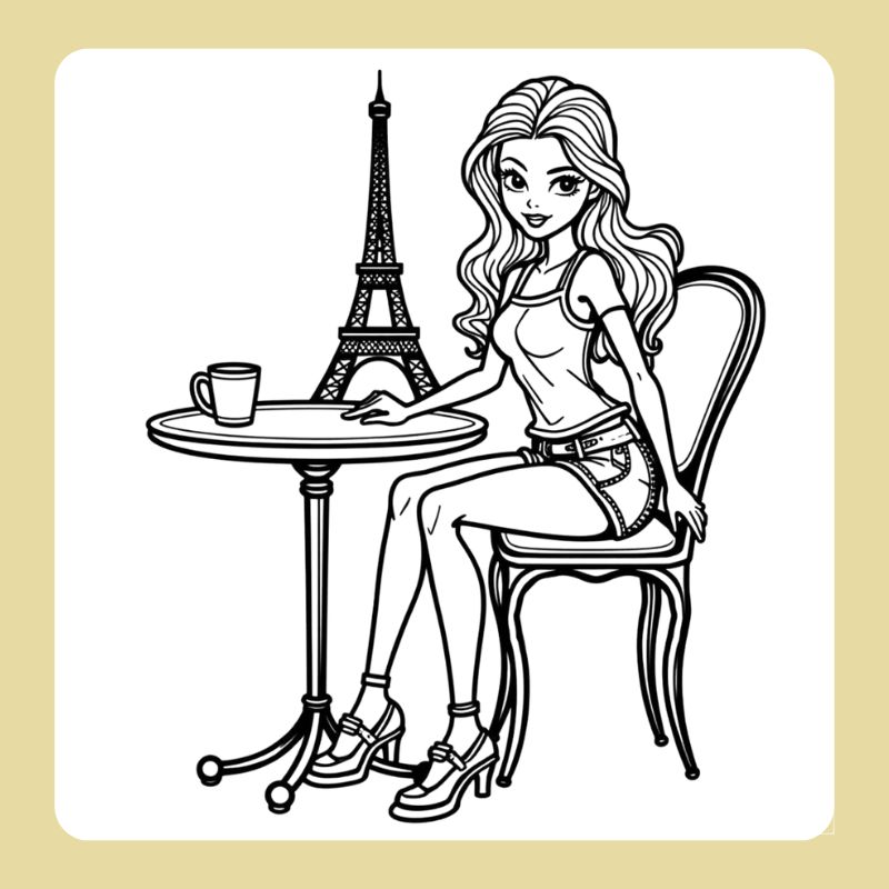 tô màu búp bê barbie (11)