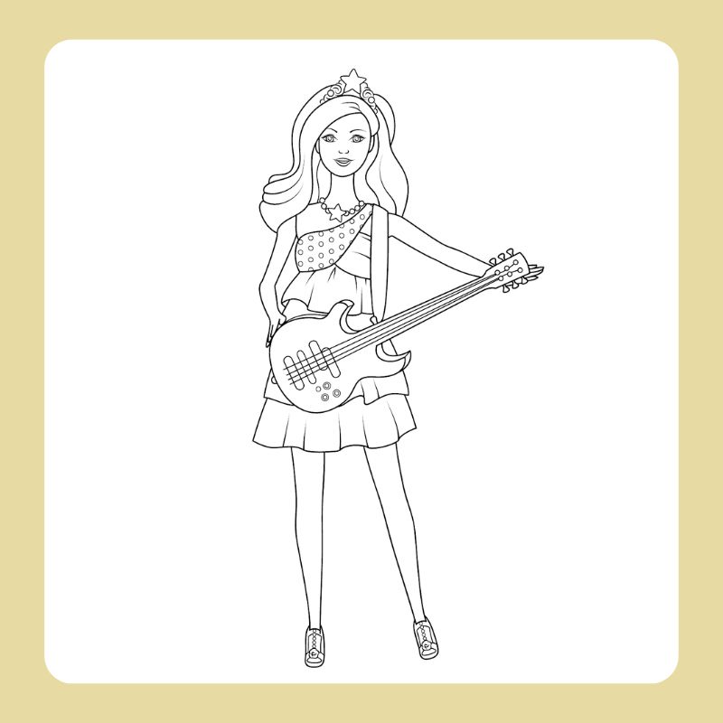 tô màu búp bê barbie (18)