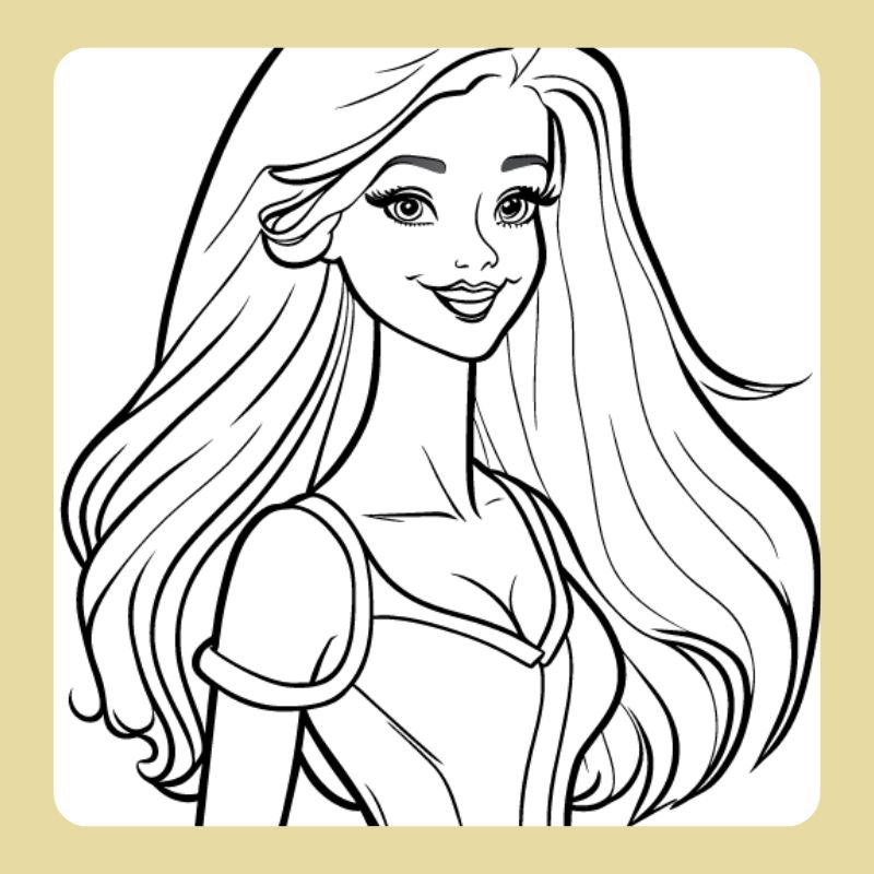 tô màu búp bê barbie (22)