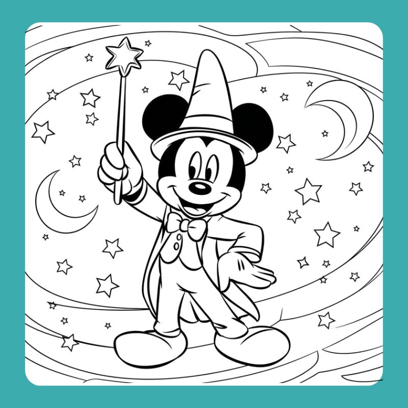 tô màu chuột mickey (10)