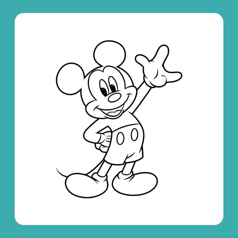 tô màu chuột mickey (6)