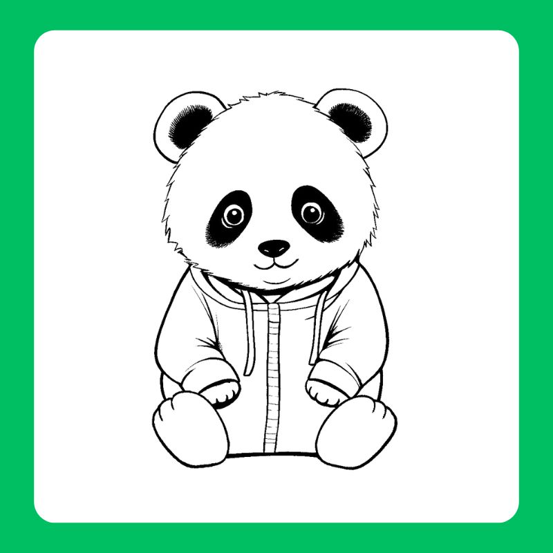 tô màu gấu trúc (21)