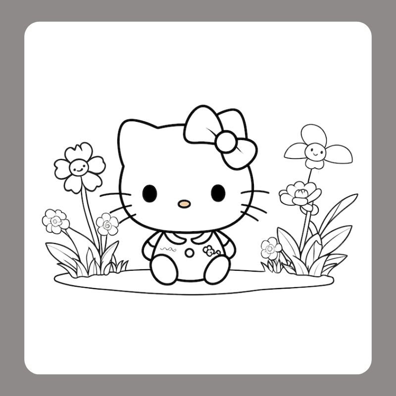 tô màu hello kitty (20)