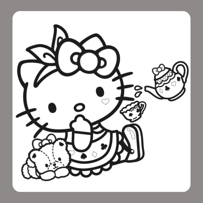 tô màu hello kitty (9)