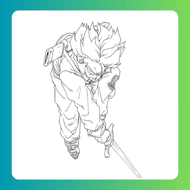 tô màu hình songoku