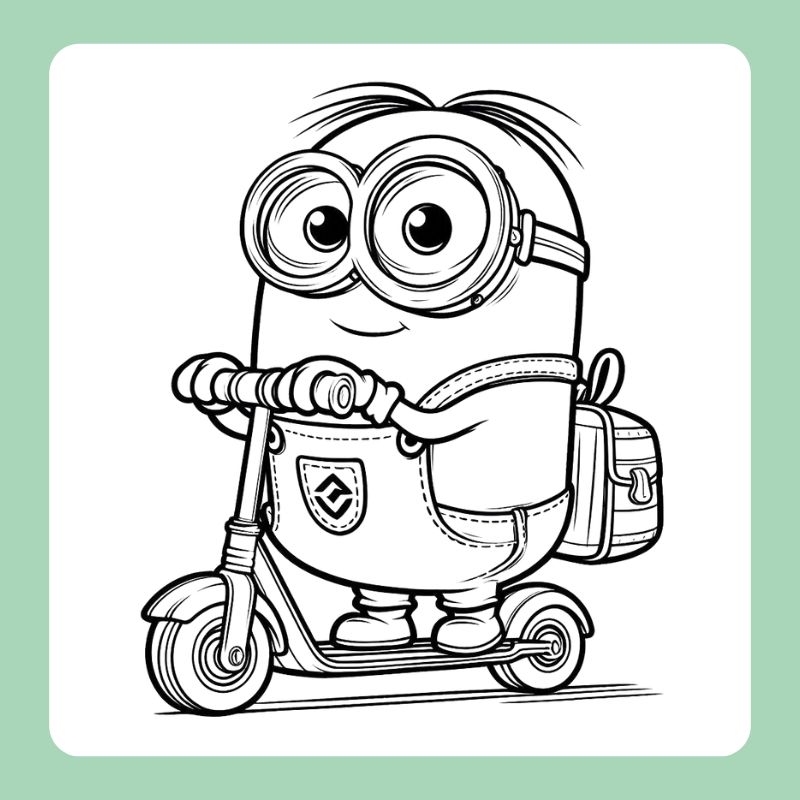 tô màu minion (2)