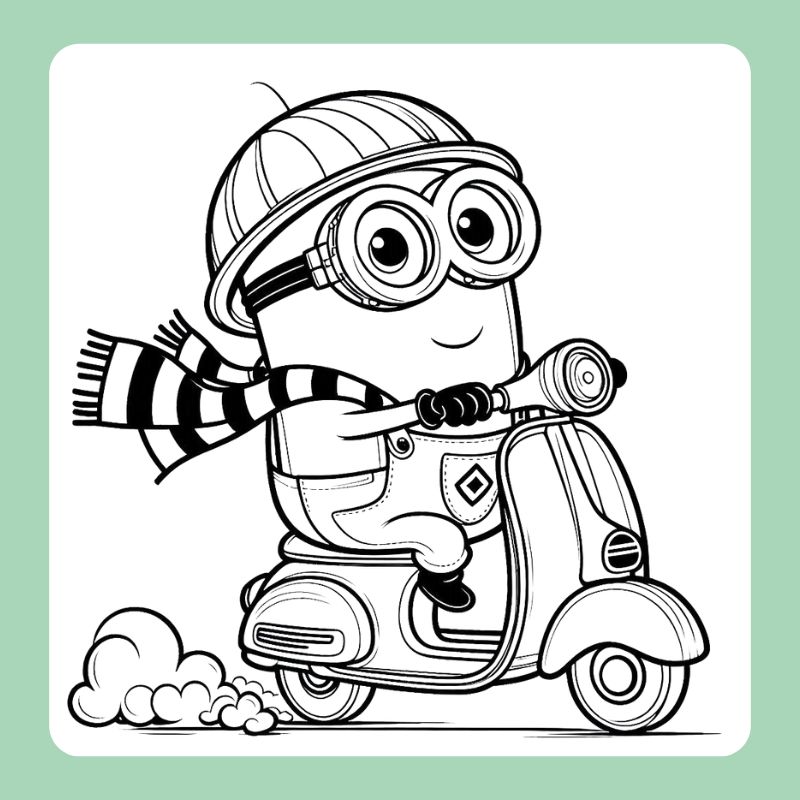 tô màu minion (7)