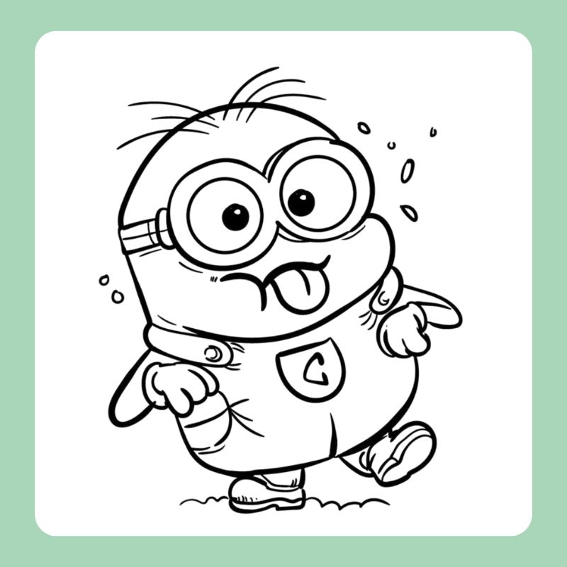 tô màu minion
