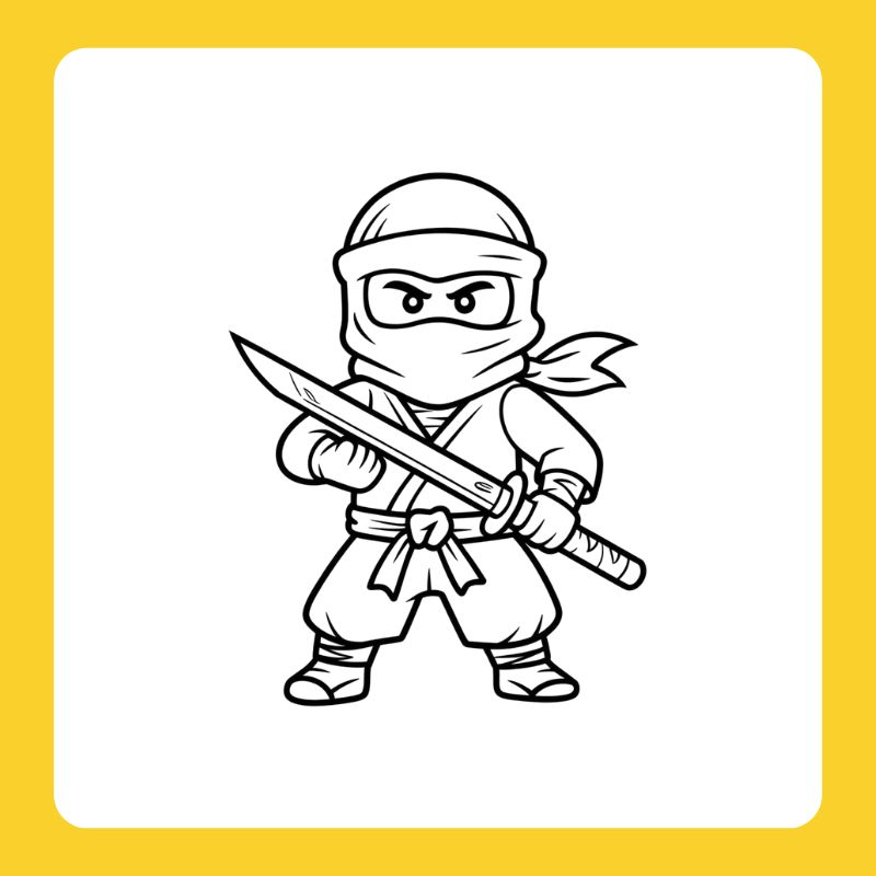 tô màu ninjago (2)