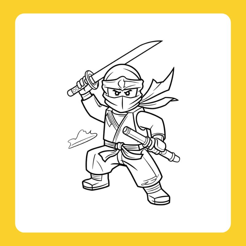 tô màu ninjago (3)