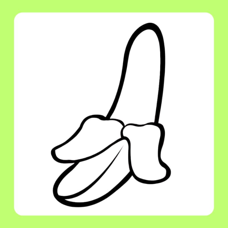 tô màu quả chuối (12)
