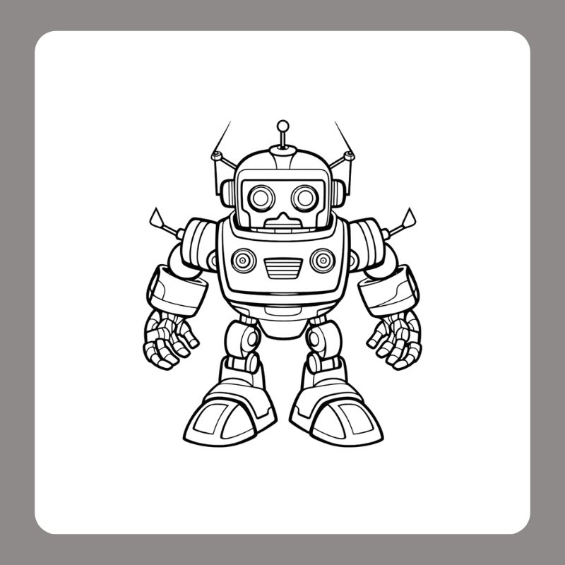 tô màu siêu nhân robot