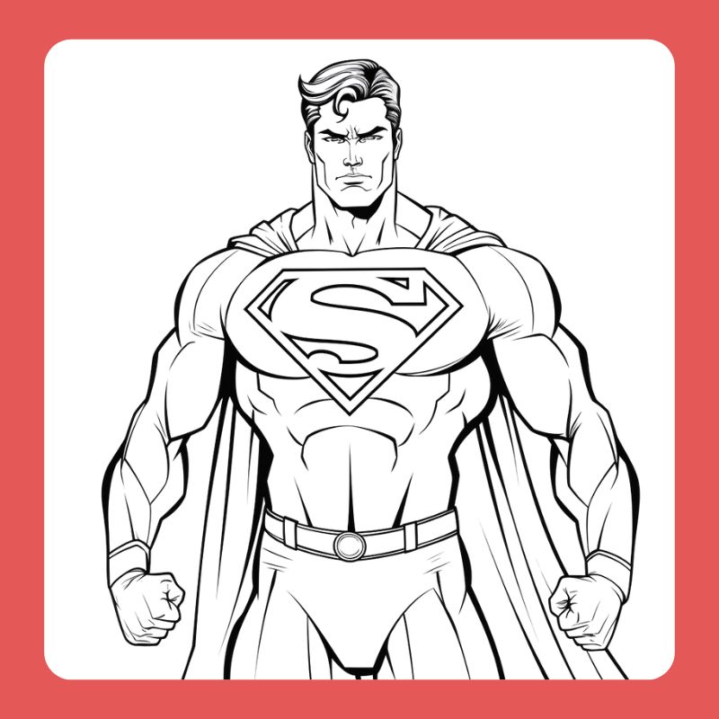 tô màu superman (4)