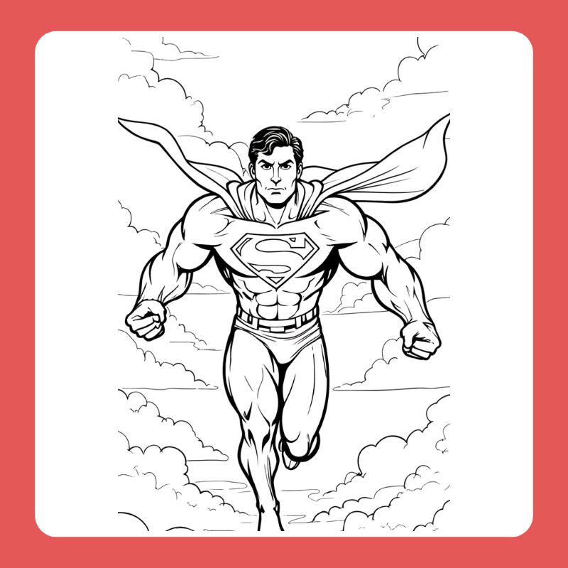 tô màu superman (6)