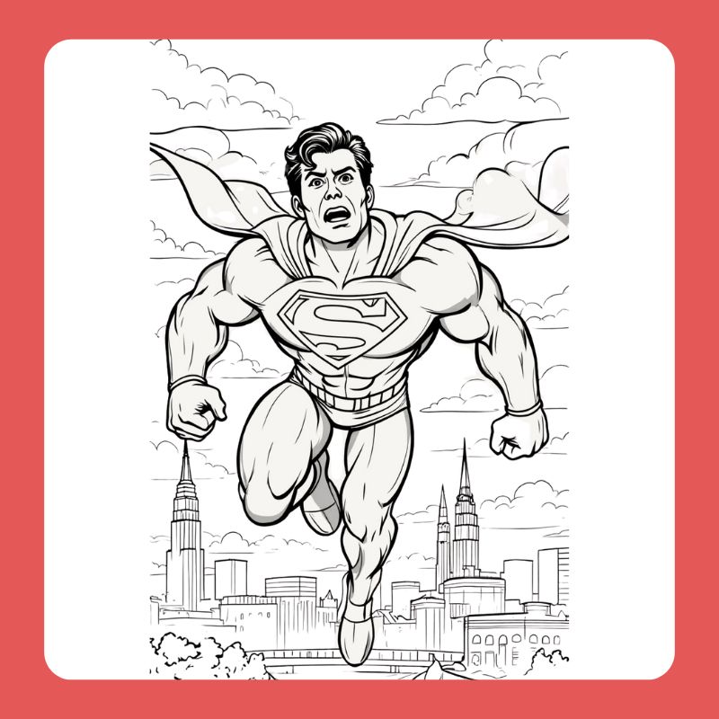 tô màu superman (7)