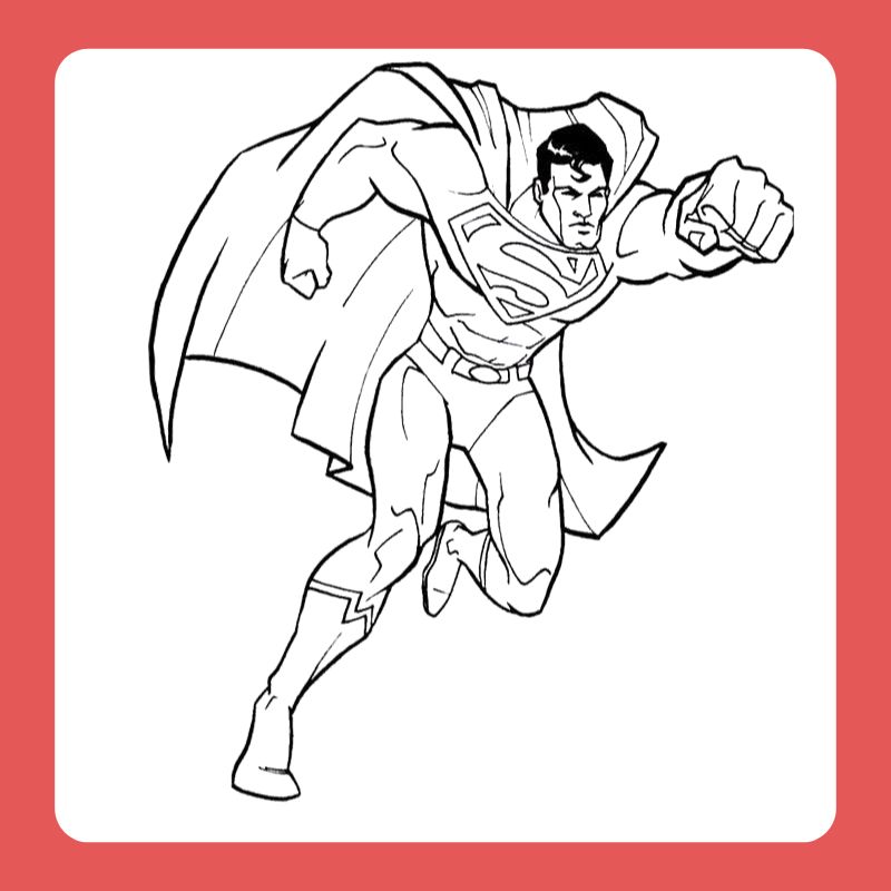 tô màu superman (8)