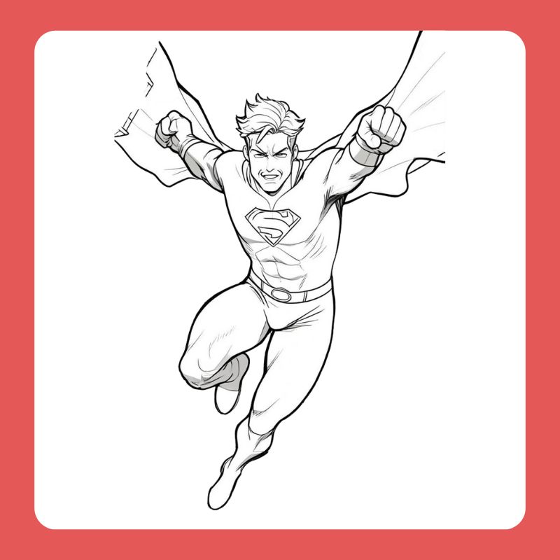 tô màu superman (9)