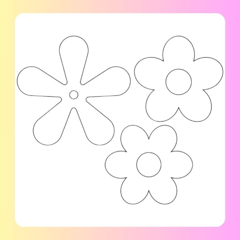 tranh tô màu bông hoa 5 cánh (3)