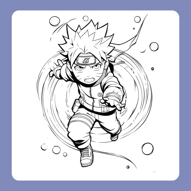 tranh to mau naruto