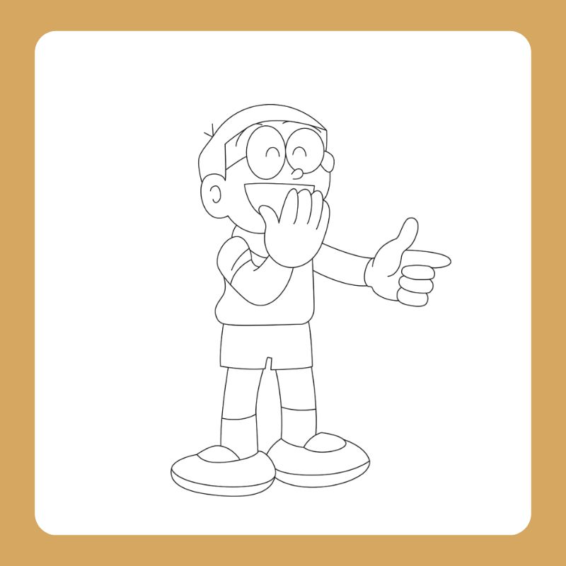 tranh tô màu nobita (12)