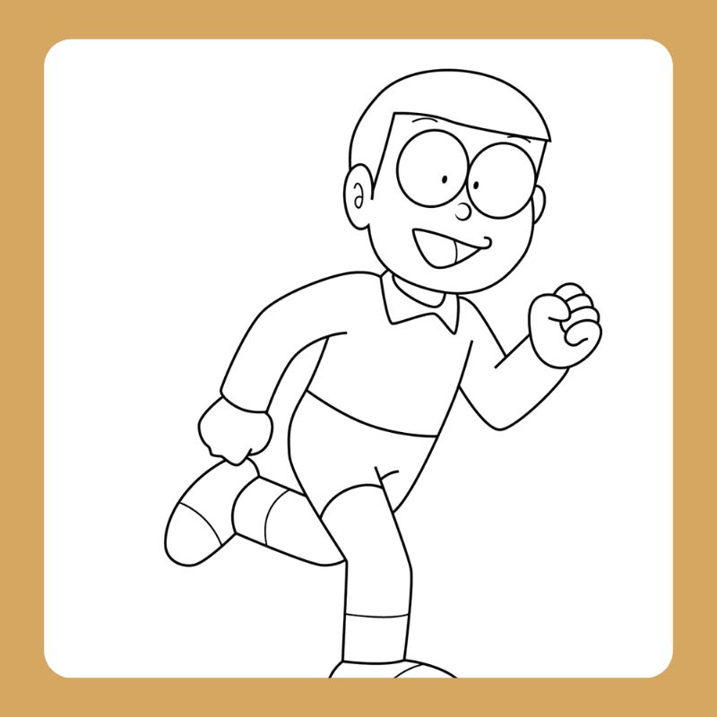 tranh tô màu nobita (4)