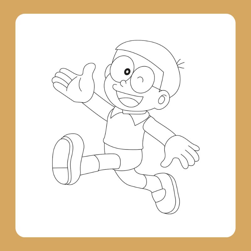 tranh tô màu nobita cho bé (4)