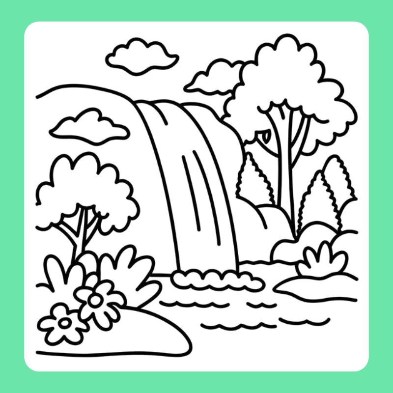 tranh tô màu phong cảnh thiên nhiên (6)