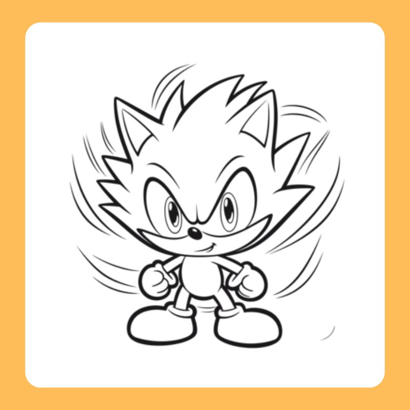 tranh tô màu sonic (15)