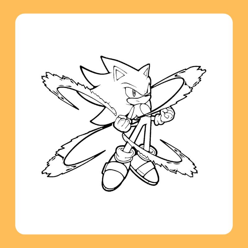 tranh tô màu sonic (17)