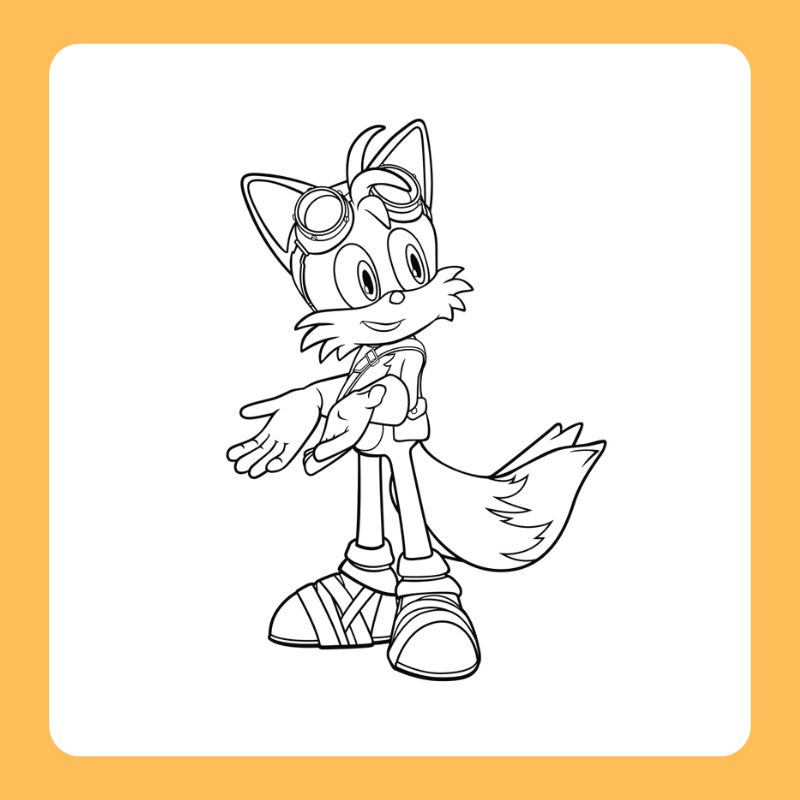 tranh tô màu sonic (22)
