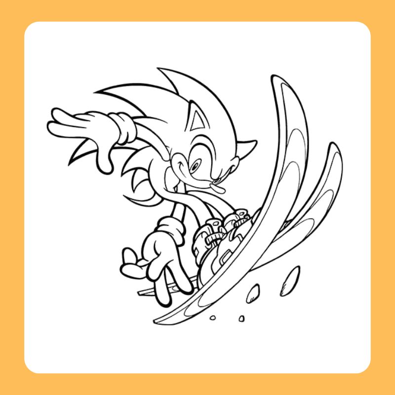 tranh tô màu sonic (27)