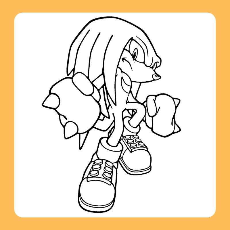 tranh tô màu sonic (28)