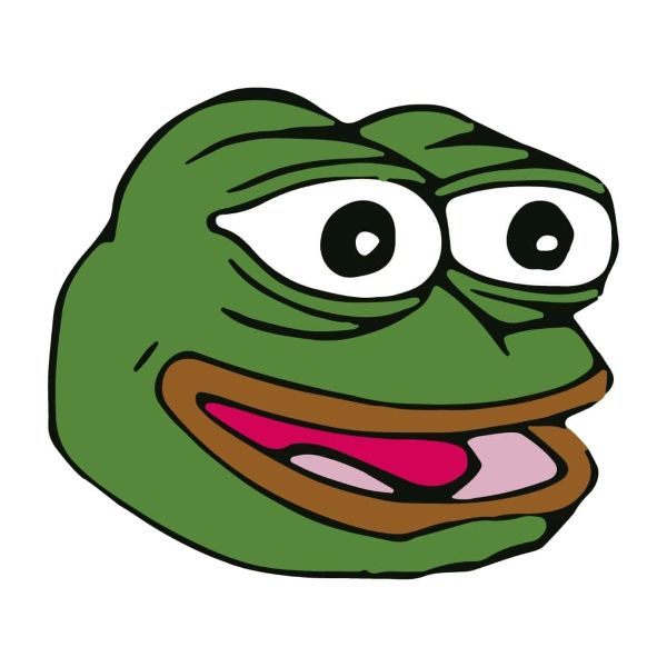 meme ếch xanh cười