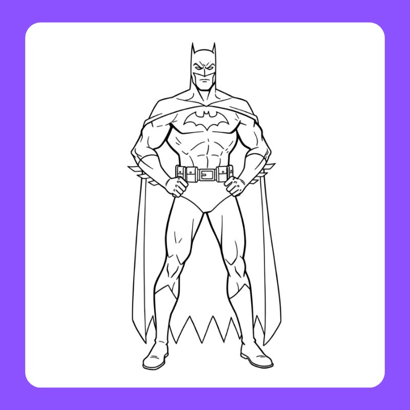 tô màu batman (2)