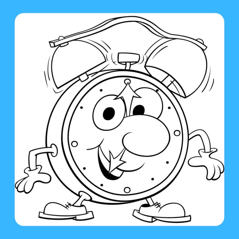 tô màu đồng hồ (10)