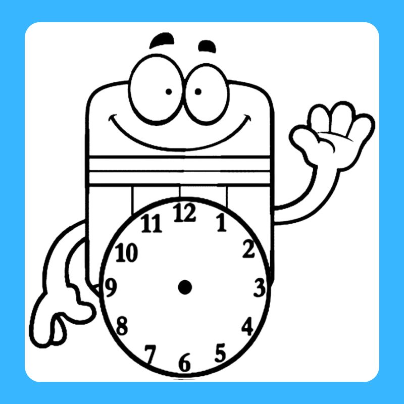 tô màu đồng hồ (18)