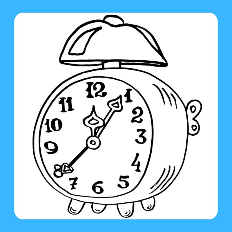 tô màu đồng hồ (25)