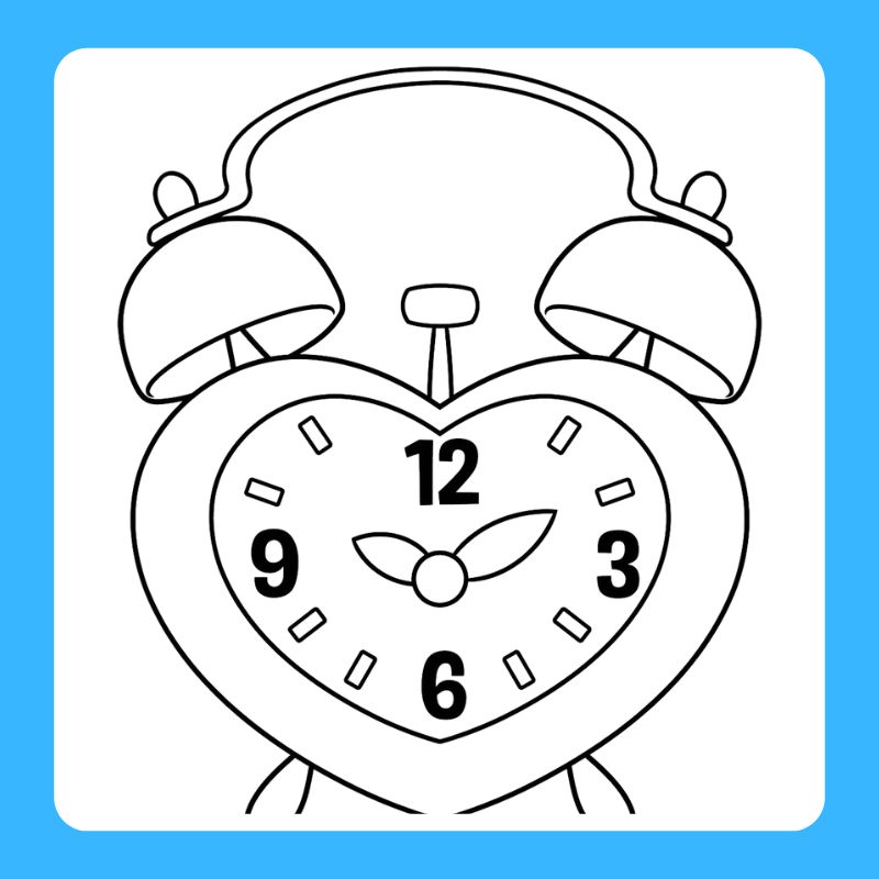 tô màu đồng hồ (3)